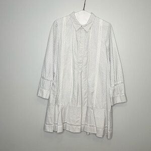 Tuckernuck size XXL navy and white dress